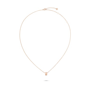 CHANEL COCO CRUSH NECKLACEQUILTED MOTIF, 18K ROSE GOLD J12315